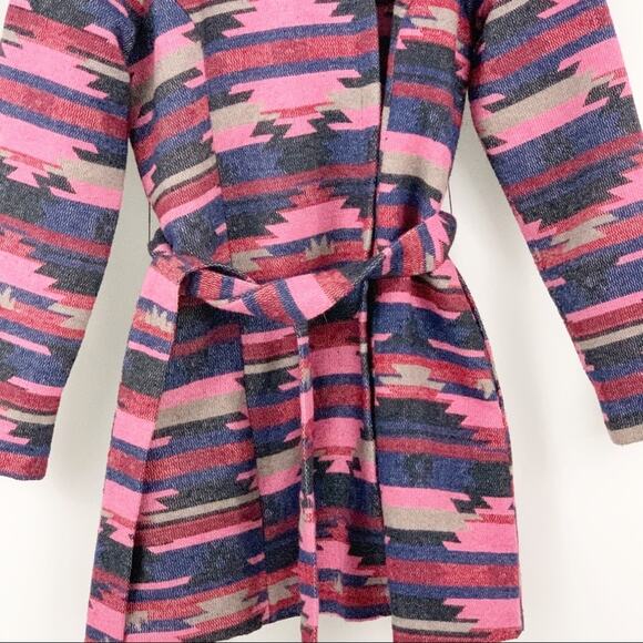 Anthropologie Tabitha Leona Aztec Wrap Coat S - Picture 4 of 10